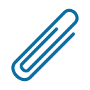 attach, attachment, clip, documents, extension, files, paperclip svg vector icon