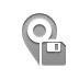 location,diskette icon