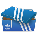 adidas, box, shoe icon