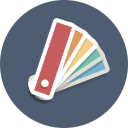 palette, swatches svg vector icon