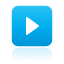 blue, right, toggle icon