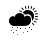 cloudy, man, rain, sun, user icon