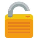 lock, open svg vector icon