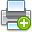 printer,add,plus,print icon