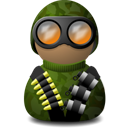 night,vision,camouflage,green icon