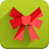 bow, new year icon