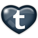 media, social, tumber icon