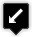 downleft icon