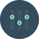 parameters, params, preferences, settings, tools icon