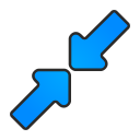 resize svg vector icon
