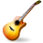 guitar, instrument, musical icon