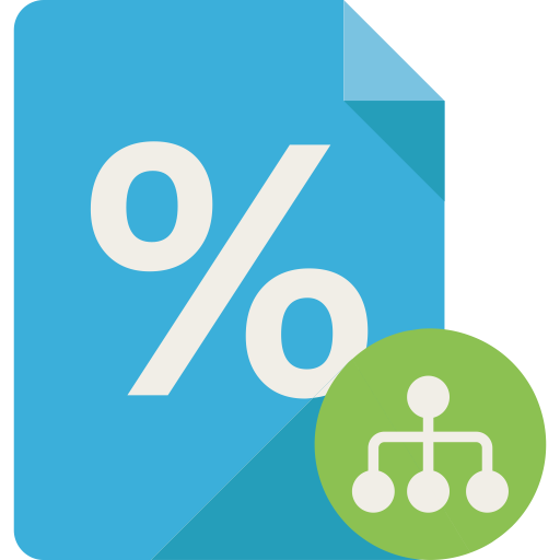 Project Approval Rate Department svg vector icon