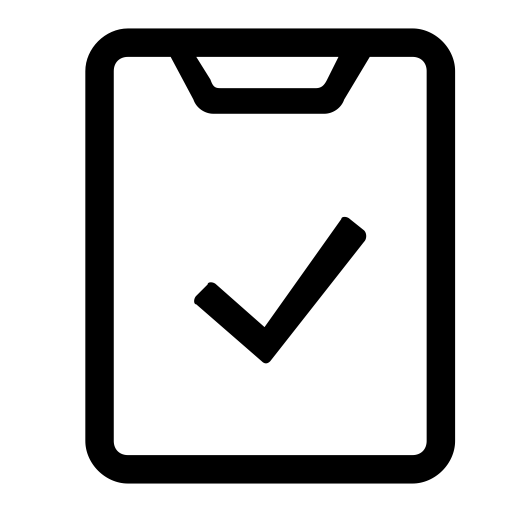 Eco Presetclipboard svg vector icon
