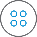 buttons, sewing svg vector icon
