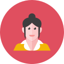 woman svg vector icon