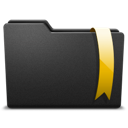 orange, ribbon icon