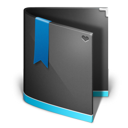 folder,black,favorite icon