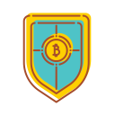 bank, financial, internet, security, technology svg vector icon
