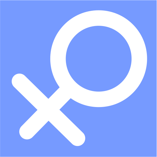 Female svg vector icon