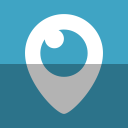 eye, logo, periscope, social network, tv, video, watch svg vector icon