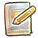 book, edit icon