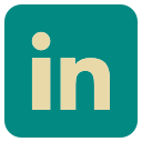linkedin, media, social svg vector icon