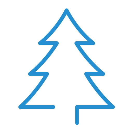 Tree svg vector icon