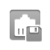 lan,port,diskette icon