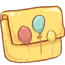 folder,balloon icon