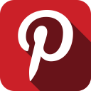 pin, pinterest svg vector icon