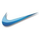 nike,blue icon