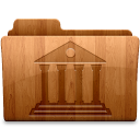 library,glossy icon