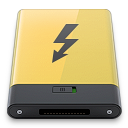 thunderbolt, yellow icon