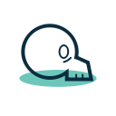 halloween, mage, skull svg vector icon