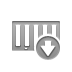 send,container,down icon