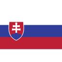 ensign, flag, nation, slovakia svg vector icon