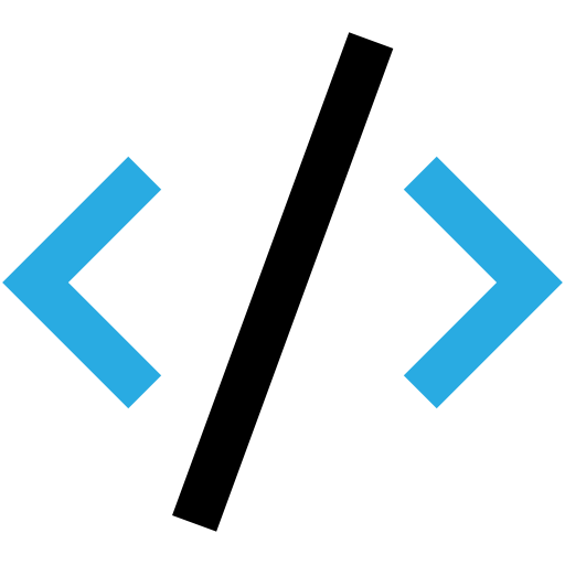 Code svg vector icon