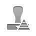 stamp,pyramid icon