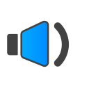 down, volume svg vector icon
