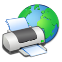 printer, web icon