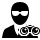 agent,binoculars icon