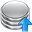 db,comit,arrow,commit,database,up,upload,ascend,rise,ascending,increase icon