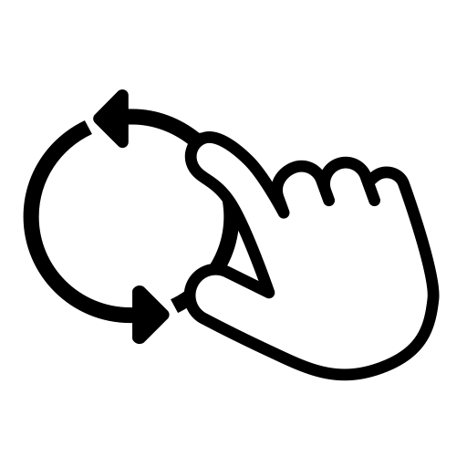 Rotate svg vector icon