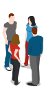 avatar, business, group, human, meeting, people, profile, team, user svg vector icon