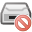 delete, harddrive icon