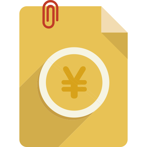 Financial Statement svg vector icon