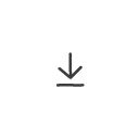 arrow, down, download icon