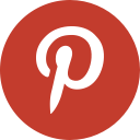 logo, pinterest, social, social media svg vector icon