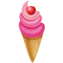 cone, cream, ice icon