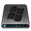 dark, drive, system icon
